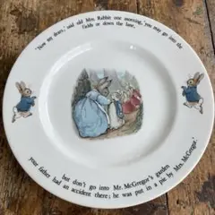 希少 WEDGWOOD ピーターラビット ディナープレート 25cm イギリス製のサムネイル