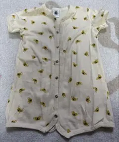 プチバトー ベビー ロンパース コアラ 半袖 12m 74cm