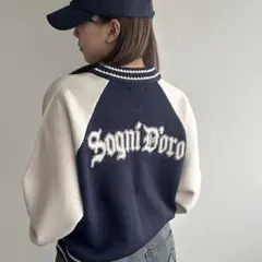 【新品未使用】apres jour mignonスタジャン風ニット ZOZO限定のサムネイル
