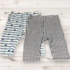 UNIQLO ベビー レギンス 7部丈 ズボン2枚組