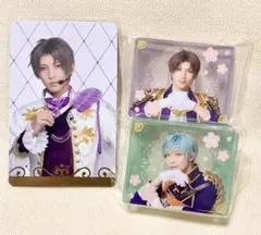 b*b様 へし切長谷部 一期一振 刀ミュ アクリルメモスタンド ふぉとカード