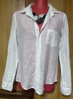 フランク&アイリーンXS美品リネンシャツBEAMSロンハーマンIENAアローズ