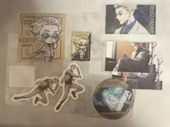 呪術廻戦 七海建人 非売品カード カフェ ステッカー コースター まとめ売り