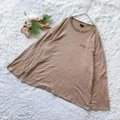 【訳あり】 (L) ロングTシャツ ゆったり ビックプリント 着回し カジュアル