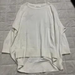 ホワイト 星柄 ニット MAYSON GREY y2k グランジ