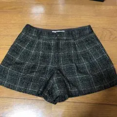 ロペピクニック　チェック柄ショートパンツ