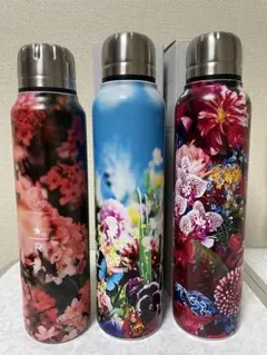 ゴッホ美術館 オフィシャルグッズ ゴッホ作品花柄水筒 500ml 収納