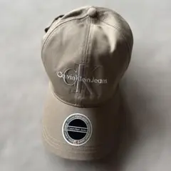 Calvin Klein Jeans ベージュキャップ