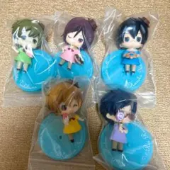 Free! タイトーくじ　フィギュア　上位賞　全5種セット　遙　真琴　凛　渚　怜
