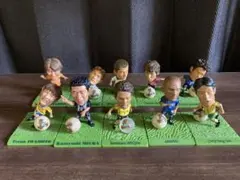 未開封！エポック 98年 日本代表サッカー選手 フィギュアセット カズ