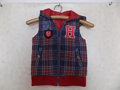 78051 トミーヒルフィガー　中綿入りリバーシブルベスト　赤ほか　5