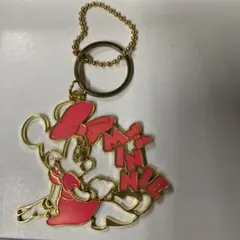 ミニーマウス キーホルダー ピンク