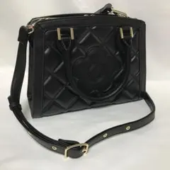 ✨希少✨トリーバーチ ロビンソン パッチワーク 2way トートバッグ 黒