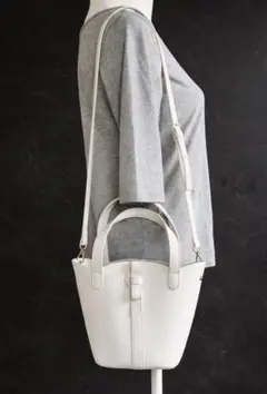 美品✨エムズグレイシー 2way チューリップバッグ ショルダーバッグ ポーチ付のサムネイル