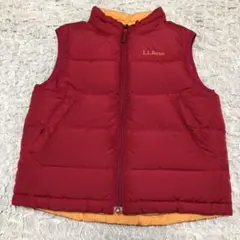 エルエルビーン　ダウンベスト　リバーシブル
