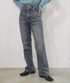 tiptop セミフレアデニムパンツ　Mサイズのサムネイル