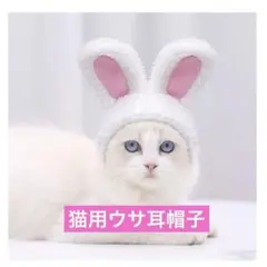 猫 犬用帽子 着ぐるみ コスプレ うさぎ耳　わんちゃん　猫ちゃん　ウサ耳帽子