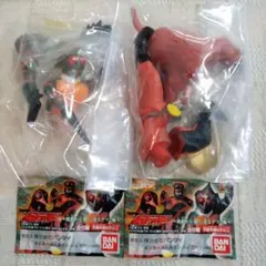 ガシャポン HGシリーズ　仮面ライダー１２　アマゾン・モグラ獣人　２種セット