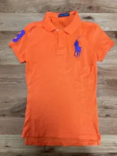 Ralph Lauren オレンジ ポロシャツ M