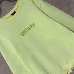 【即完売品】 STUSSY ステューシー フェルトロゴ スウェット トレーナー