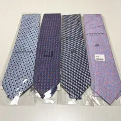 ネクタイ　４本セット　アルフレッドダンヒル　dunhill