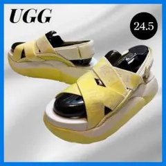 UGG LA クラウド サンダル ベージュ 23.五cm スポサン - メルカリ