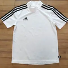 adidas Climalite ホワイト シャツ　160