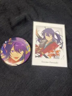 あんさんぶるスターズ　缶バッジ　ぱしゃっつ　神崎颯馬