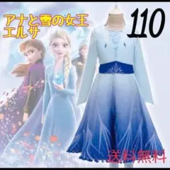 110アナと雪の女王2 アナ雪2 アナ雪 エルサドレス キッズ