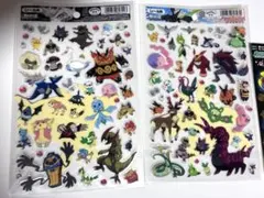 ポケモンシールセット ブラック　ホワイト　スタンプラリー　まとめ売り　希少