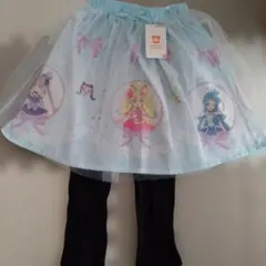 新品未使用　キミとアイドルプリキュア柄スカート 130サイズ