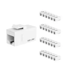 iwillink RJ45 Cat6 キーストーンカプラー 25個セット