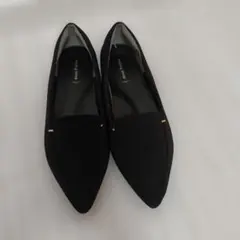 deux Poche フラットシューズ ブラック LL