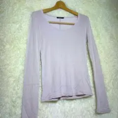ドレスレイブ【38】レディース 長袖 Tシャツ カットソー ラベンダー系のサムネイル