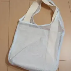 Huomenta メッシュトートバッグ ホワイト