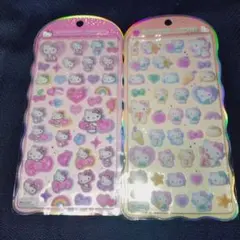 コットンパフィーシール　キティ　ヒョウ柄　ノーマル