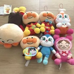 【美品】アンパンマン　ぬいぐるみ　まとめ売り　コキンちゃん　ドキンちゃん　セット