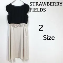 『ストロベリーフィールズ』（2）＊ロングワンピース＊半袖＊フォーマル＊綺麗め