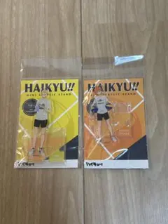 ハイキュー‼︎ ミニアクリルスタンド 月島蛍　日向