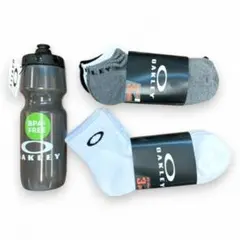 オークリー ソックス 23-25cm 6足 ウォーターボトル 水筒 3点セット