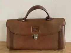 Burberrys ブラウン レザー ハンドバッグ