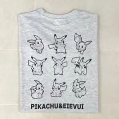 ポケモン　イーブイ　ピカチュウ　9連　半袖　Tシャツ　ドン・キホーテ限定　L