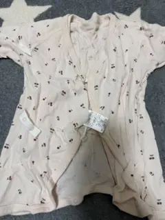 コンビ肌着 さくらんぼ柄