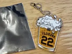 阪神タイガース ビール型 シークレットキーホルダー 甲子園 藤川球児