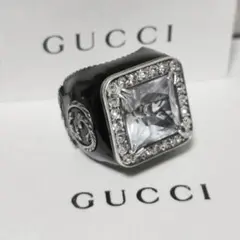 新作✨未使用級✨ GUCCI グッチ リング クレスト シグネット 1742 