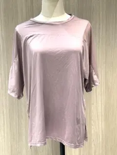 ピ*ん様 薄紫色 半袖 ヨガウェア