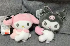 マイメロディ　ピンクハート　バレエコアマスコット　クロミちゃん　2点セット