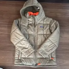 patagonia カーキジャケット フード取り外し可能　　　Lサイズ