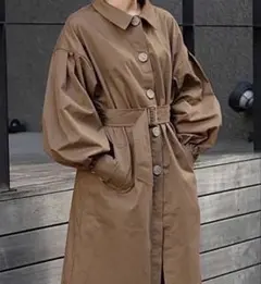 eversince ステンカラーコート スプリングコート