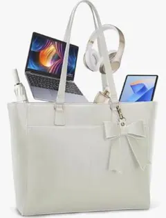 ビジネスバッグ レディース 大容量 撥水加工 15.6インチPC対応 自立